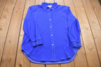 Vintage 1990s Toetables Button Up Shirt  Made in USA  Women's Vintage  Vintage Blouse  1990s Button Up  Vintage Flannel