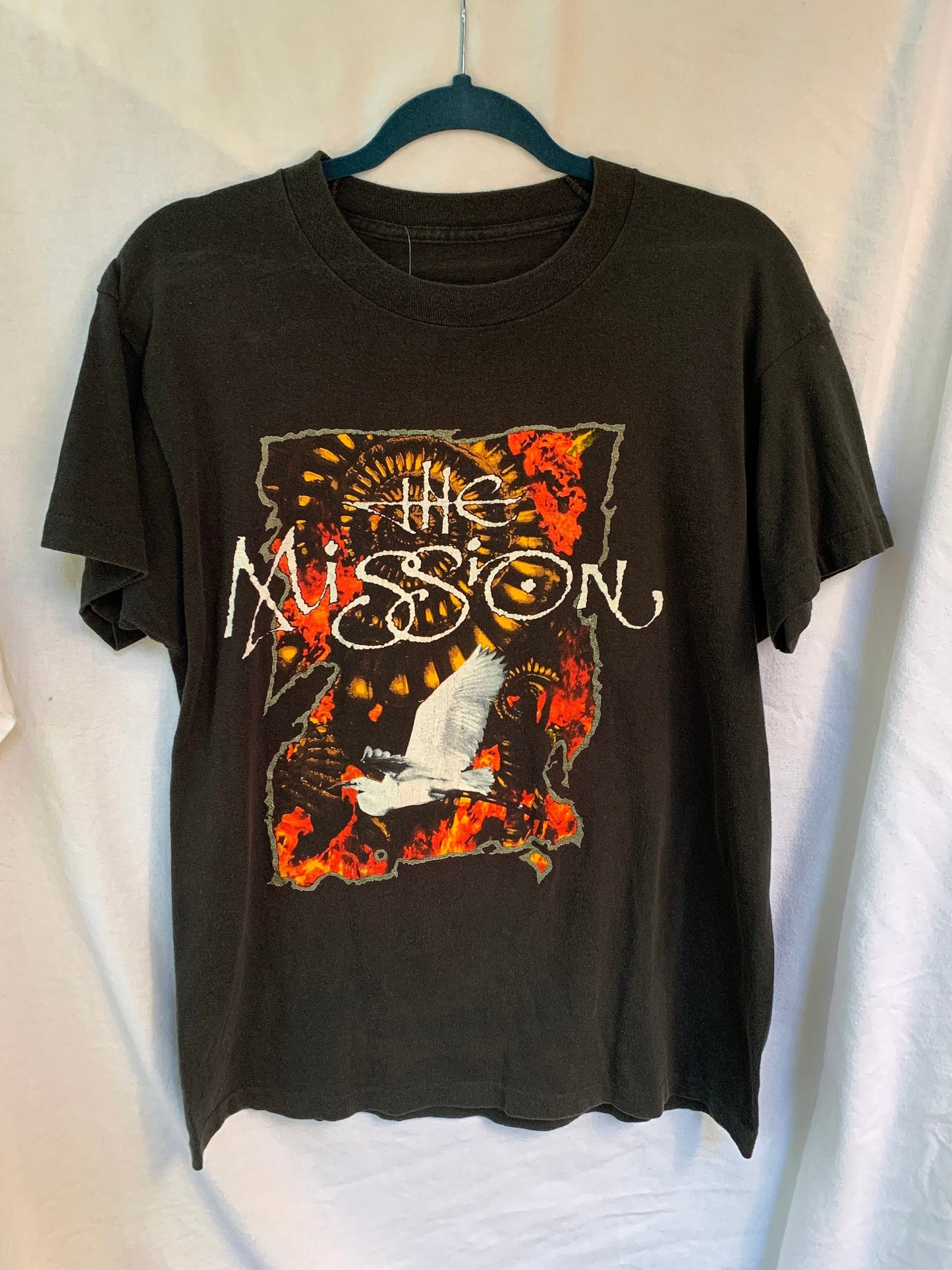 The Mission T-Shirt / 1990 The Mission Tour Shirt / Vintage Tour Shirt / 90s Ban