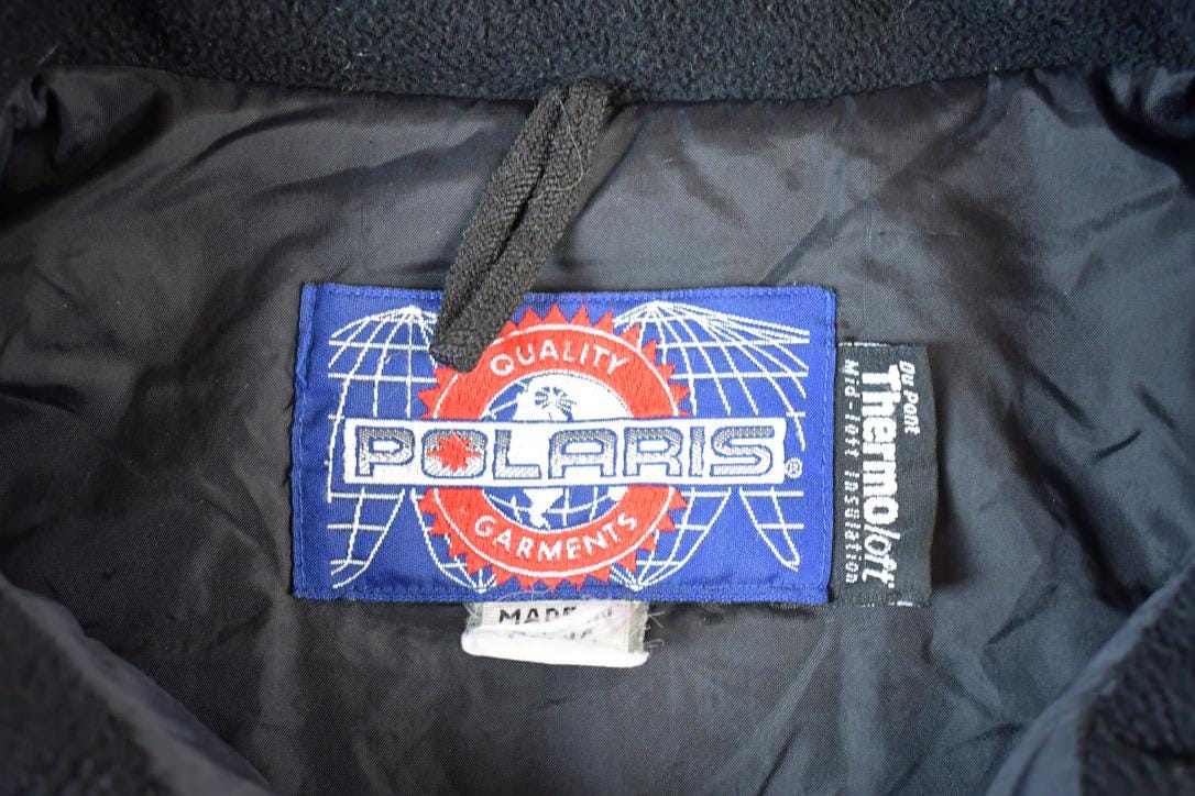 Vintage 1990s Polaris Snowmobile Indy Colour Block Jacket