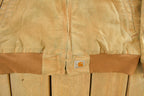 Vintage 1990s Carhartt Distressed Hooded Jacket Men's Medium