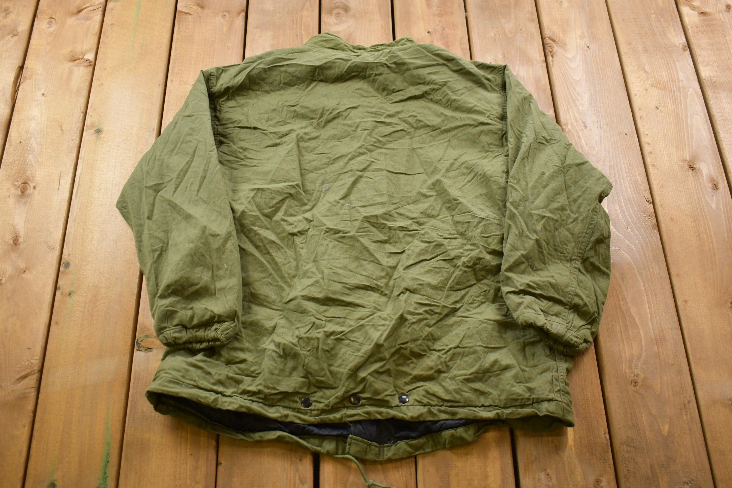 Vintage 1980s Military Field Jacket