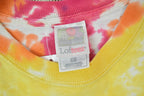 Vintage 1990s When Harry Met Jerry All Over Print Tie Dye Graphic T-Shirt