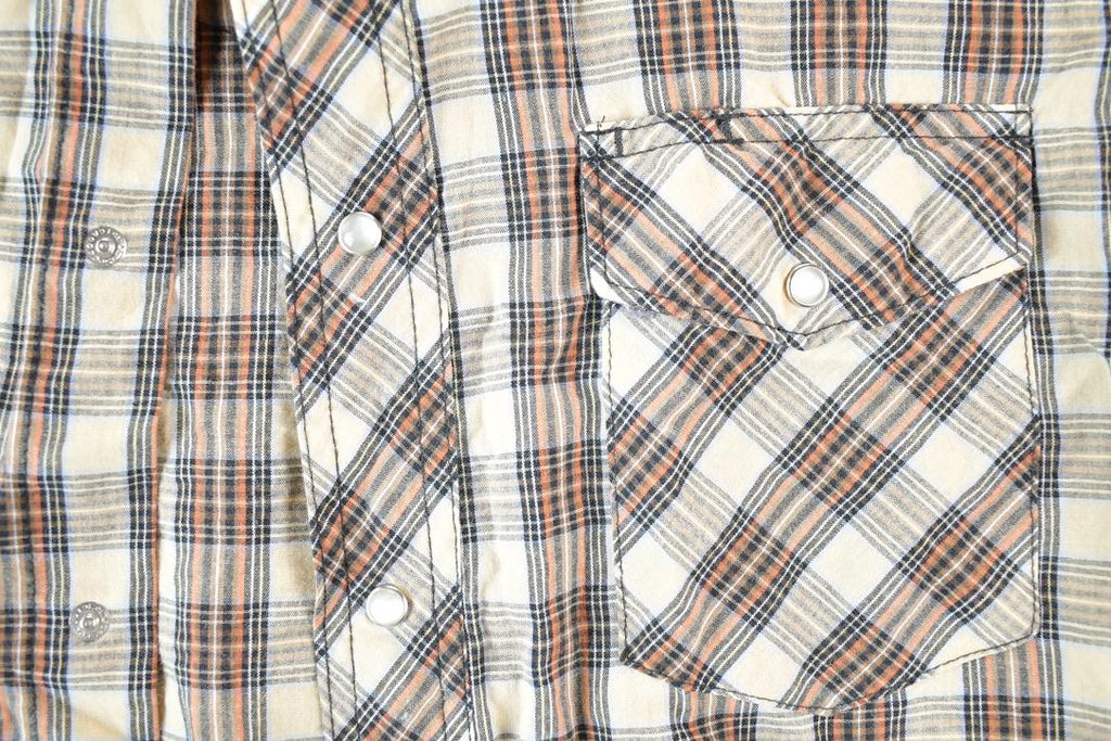 Vintage 1990s Wrangler Western Shirts Button Up Cowboy Style Shirt