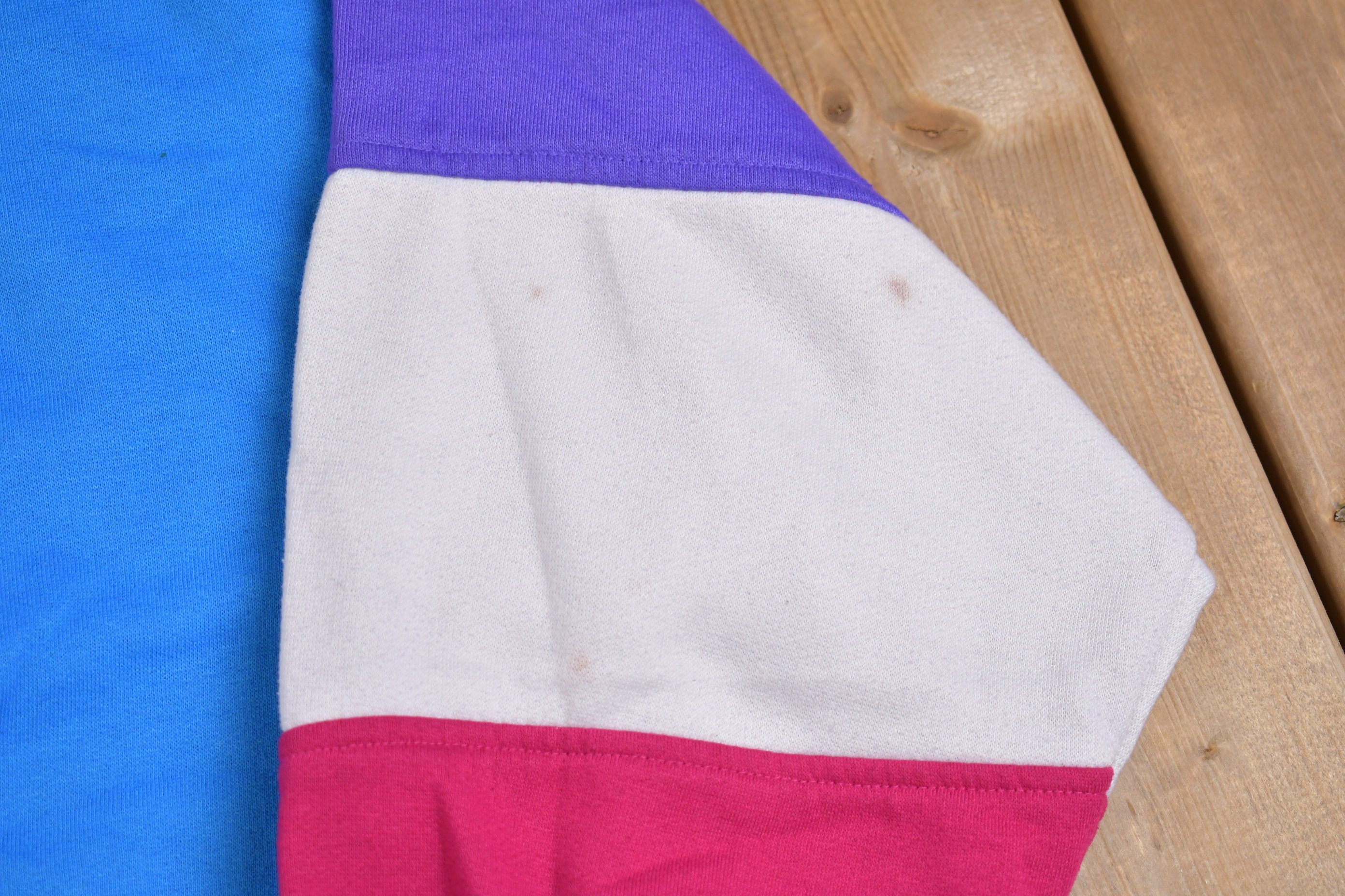 Vintage 1990s Allison Smith Mock Neck Sweatshirt