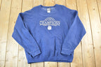 Vintage 1999 Pro Player Connecticut Huskies National Champions University Crewneck Mens L