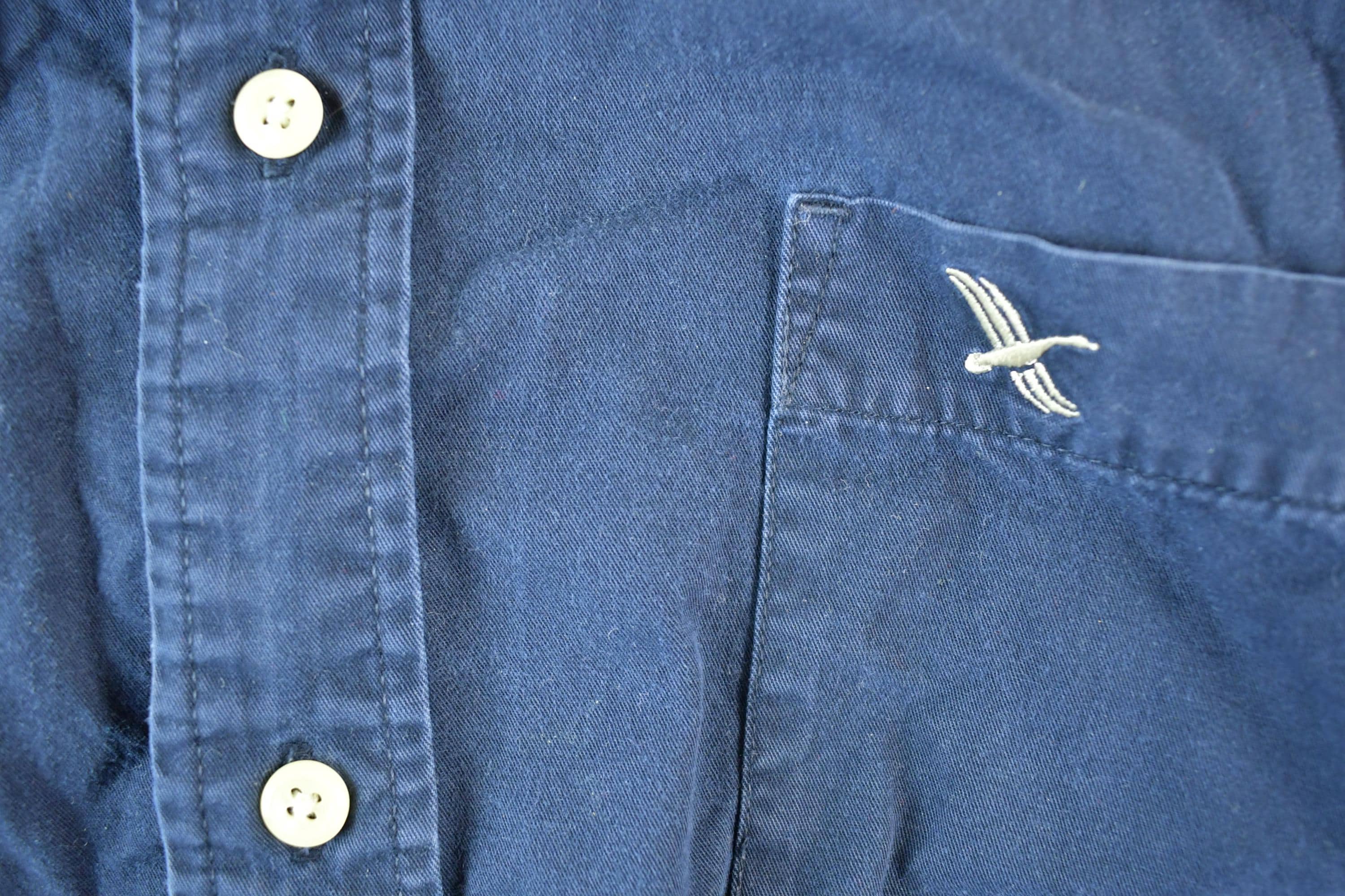 Vintage 1990s Eddie Bauer Button Up Shirt Mens XL  Vintage Button Up  Preppy Button Up
