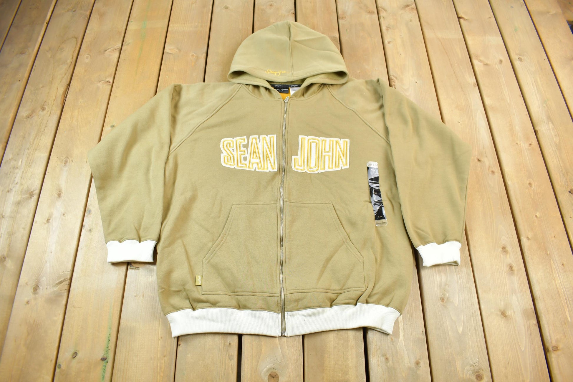 Vintage Deadstock Y2K Sean John Embroidered Hoodie & Pants Set Size XXL