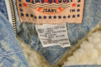 Vintage 1990s Blue Creek Denim Full Length Jean Jacket