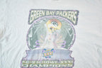 Vintage 1997 Starter Green Bay Packers Super Bowl Champions NFL Graphic T-Shirt