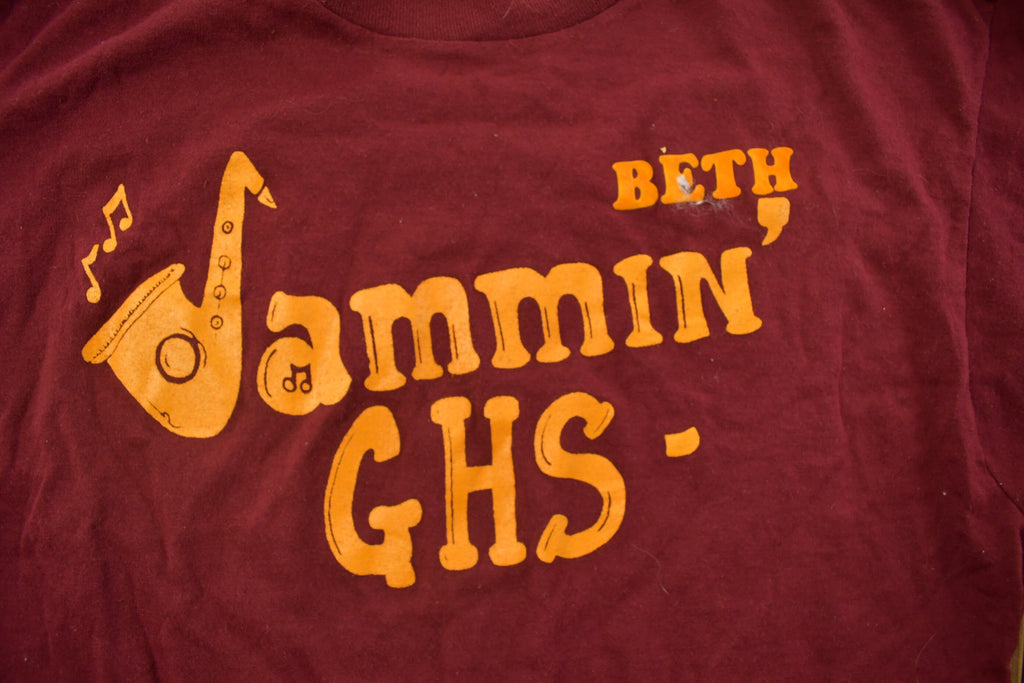 Vintage 1990s Jammin Graphic T Shirt