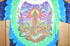 Vintage 2000 Grateful Dead Lighthouse Tie Dye Liquid Blue Band T Shirt