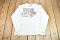 Vintage 1998 MHSAA Track and Field Finals Long Sleeve Postage Stamp Graphic T-Shirt