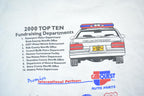 Vintage 2001 Law Enforcement Torch Run Special Olympics Shirt Iowa Souvenir T-Shirt