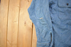 Vintage 1980s Five Brother Blank Button Up Shirt