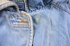 Vintage 1990s Forelli Jeanswear Blanket Lined Jean Jacket