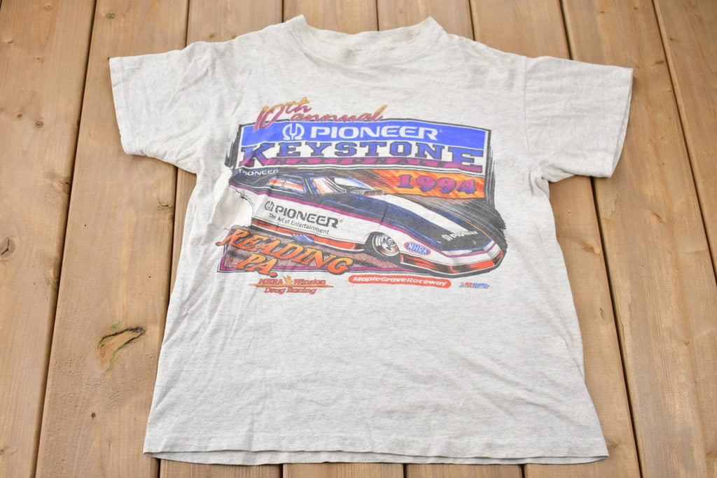 Vintage 1994 10th Annual Pioneer Keystone Racing T-Shirt