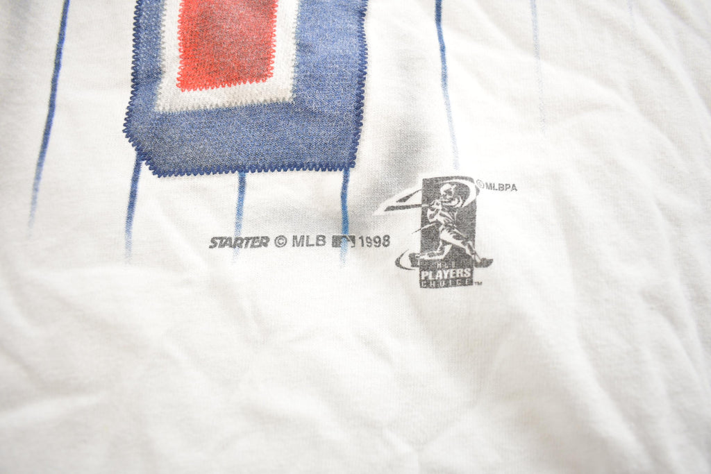Vintage 1998 MLB Baseball Anaheim Angels Starter Graphic T-Shirt Made In USA