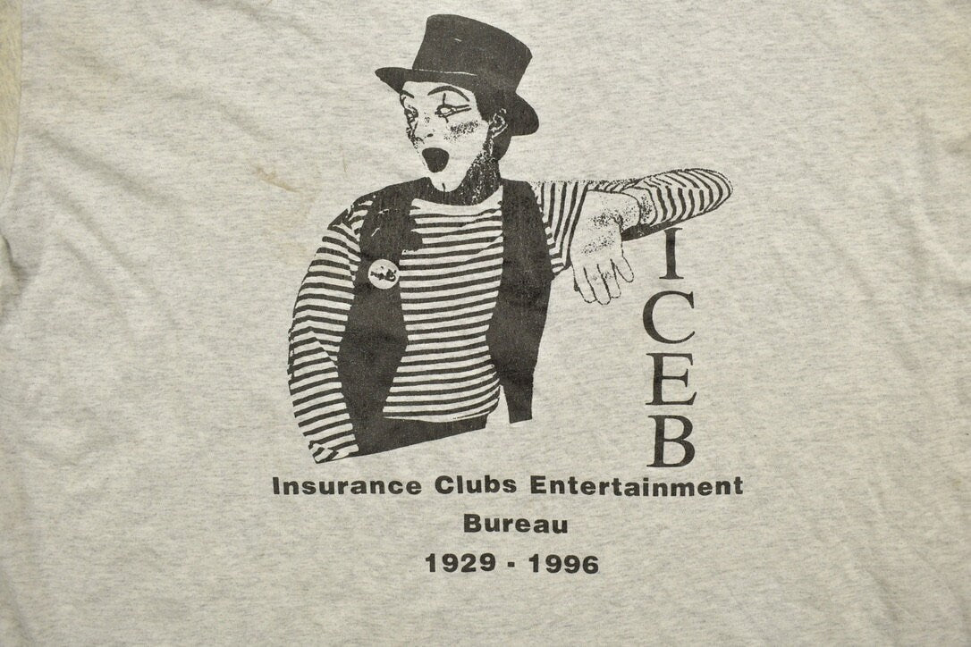 Vintage 1990s ICEB Entertainment Graphic T-Shirt
