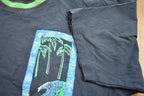 Vintage 1990s Hilton Head Island Wave And Palm Trees Souvenir T Shirt