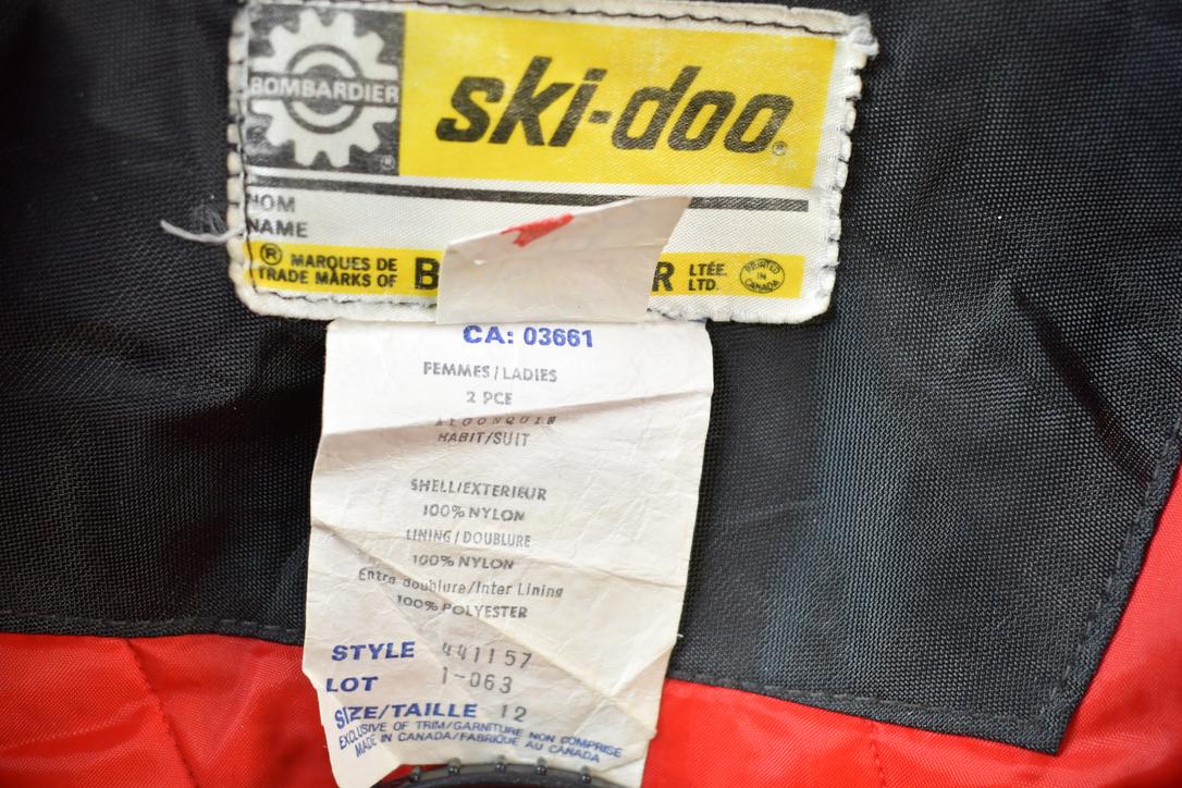 Vintage 1980s Ski-doo Women's Winter & Snow Pant Set Jacket