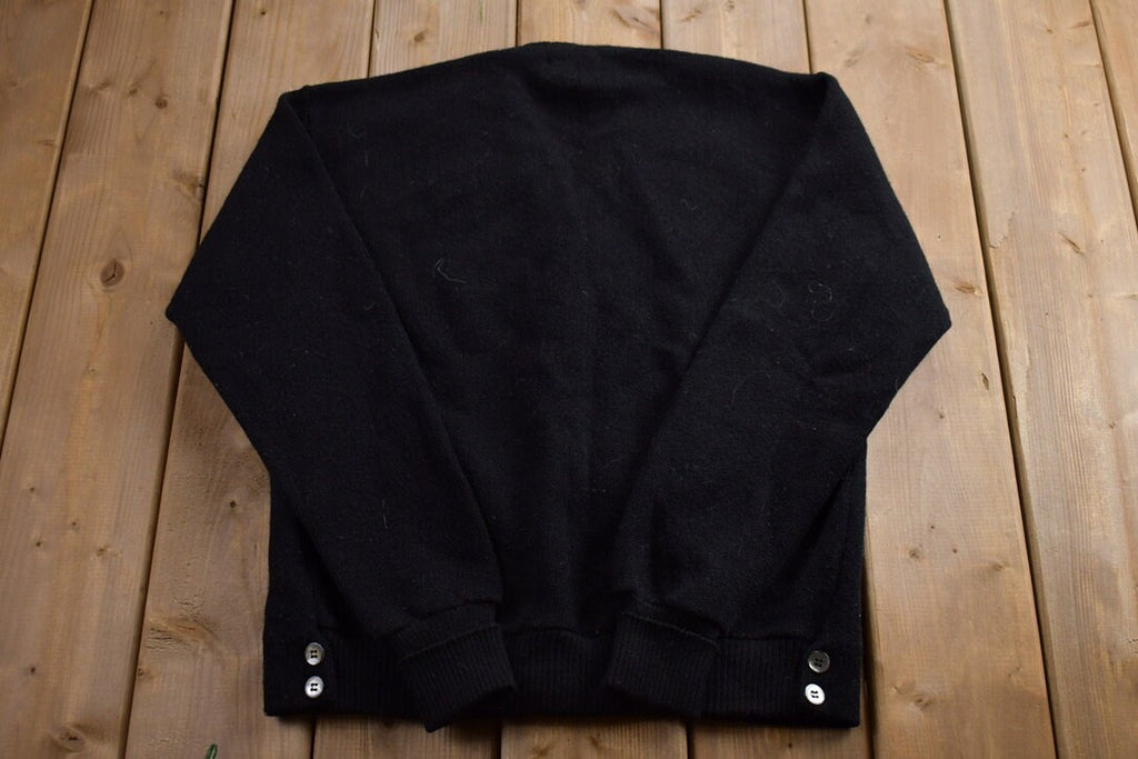 Vintage 1970s Knitted Cardigan Sweater
