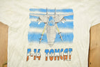 Vintage 1989 F-14 Tomcat United States Navy Graphic T-Shirt