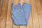 Vintage 1990s Levi's Light Wash Relaxed Fit Jeans