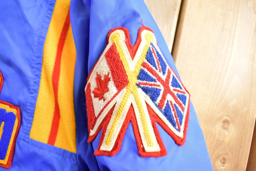 Vintage 1990s Canadian 258 Legion Windbreaker Jacket