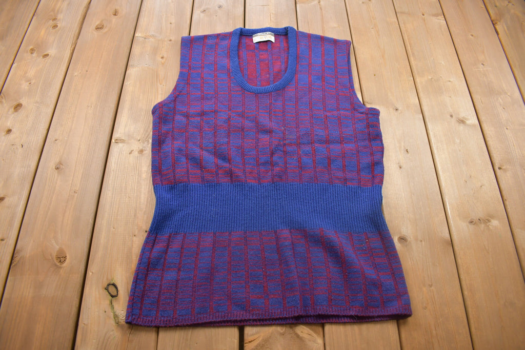 Vintage 1980s Wintuk Sweater Dress