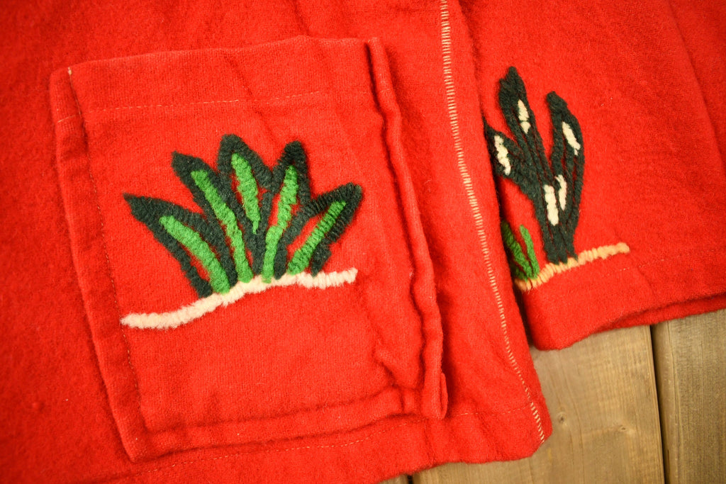Vintage 1950s Mexican Embroidered Souvenir Jacket