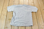 Vintage 1990s US Naval Academy Collegiate Graphic T-Shirt Made In USA