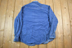 Vintage 1990s Blue Jean Button Up Shirt