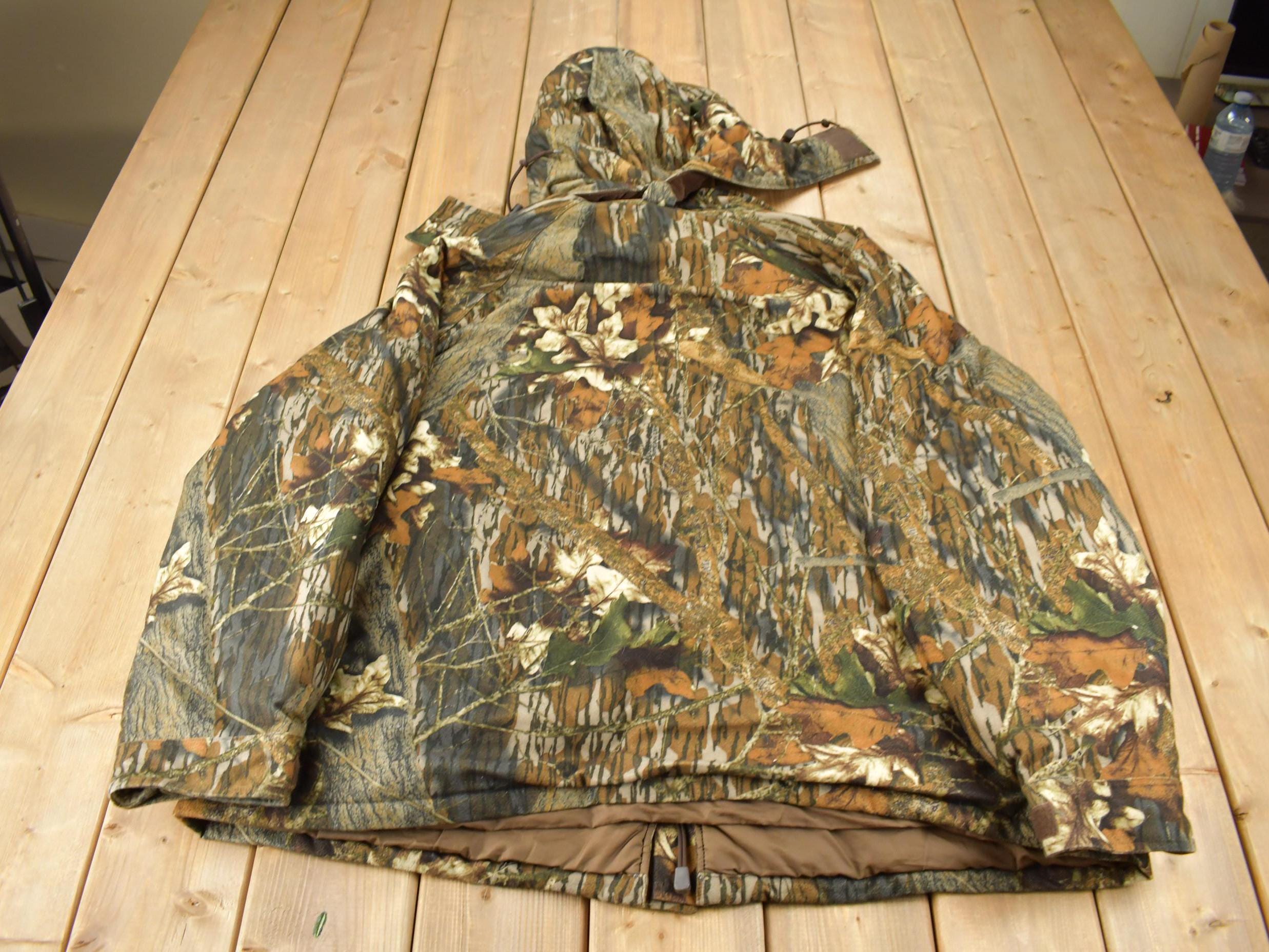 Vintage 1990s Gamehide Mossy Oak Camo All Over Print Jacket