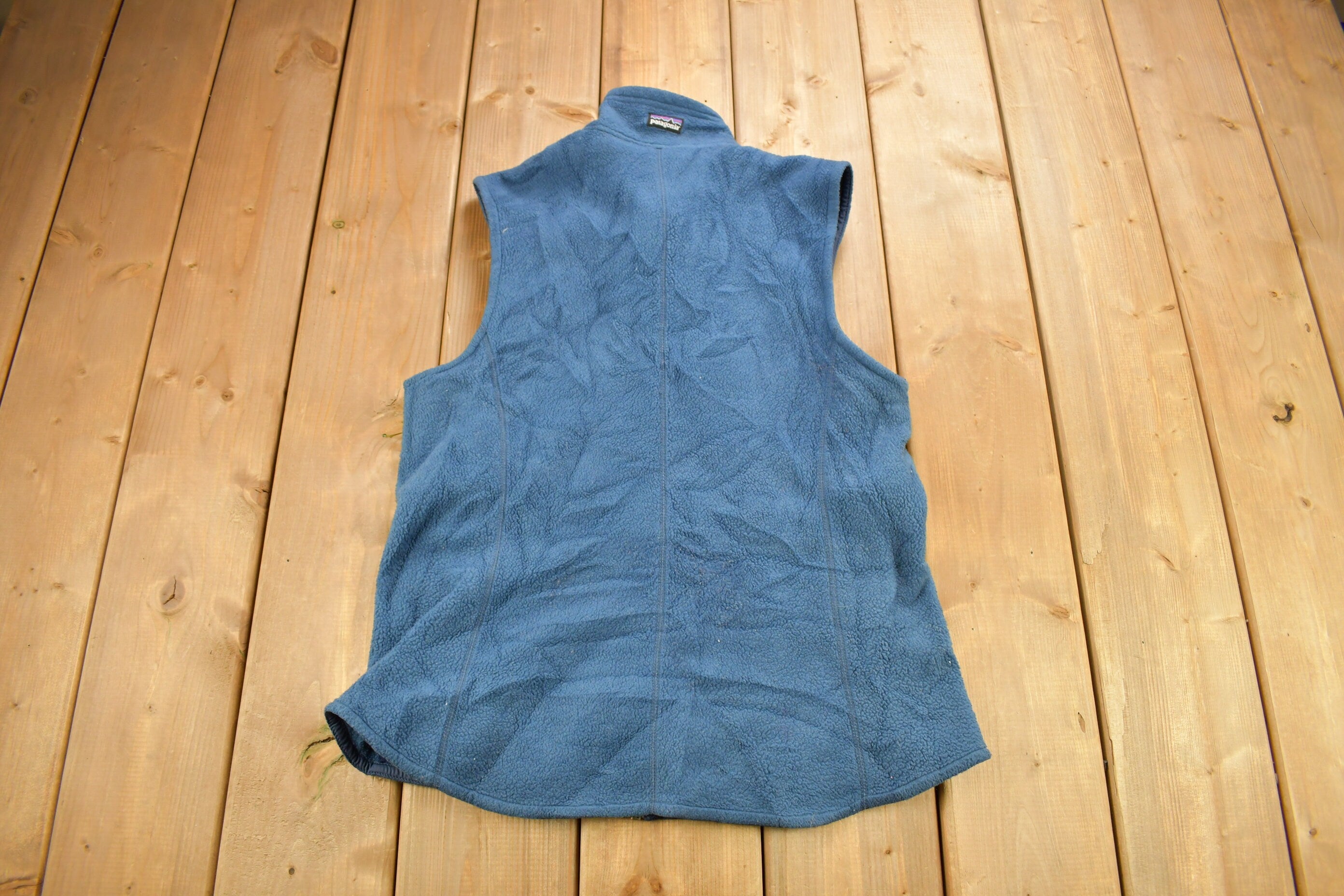 Vintage FA 1999 Patagonia Synchilla Full Zip Fleece Sweater Vest