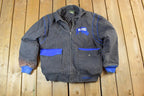 Vintage 1990s Buffalo Blues University Denim NCAA Jacket