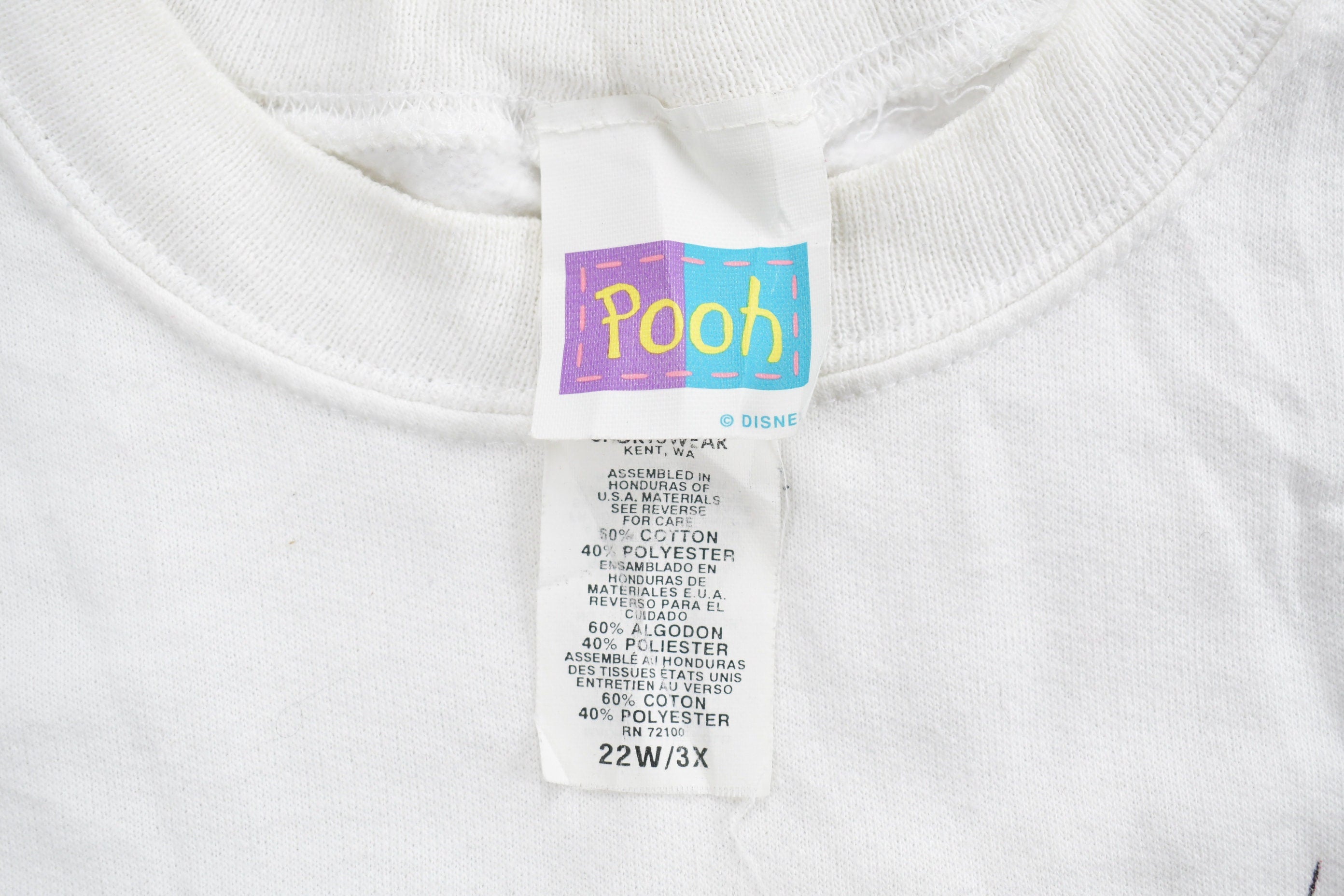 Vintage 1990s Winnie The Pooh Disney Crewneck