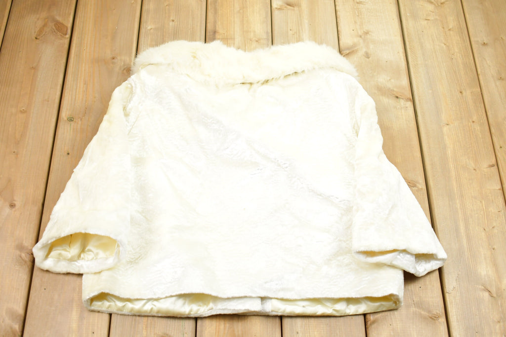 Vintage 1980s Broad Mink Fur Coat