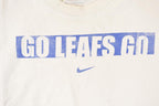 Vintage Y2K Nike Toronto Maple Leafs NHL Go Leafs Go Souvenir Hockey T-Shirt Men's XL