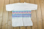 Vintage 1990s Northern Reflections Abstract Pattern Graphic T-Shirt