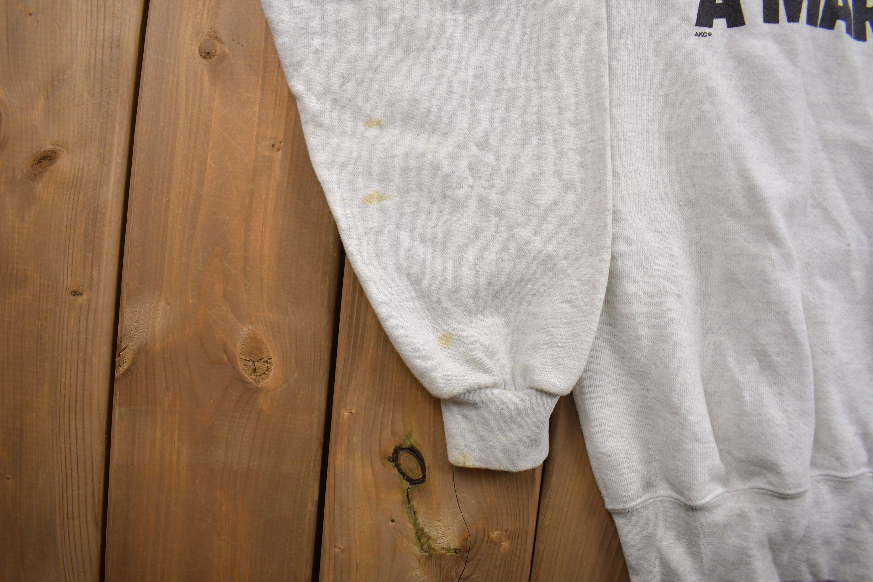 Vintage 1990s Grandparent Marine Graphic Crewneck Sweater /