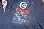 Vintage 1990s Napa Piji Souvenir Single Stitch Graphic Print Polo