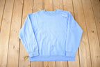 Vintage 1990s Angel On My Shoulder Embroidered Crewneck Sweatshirt