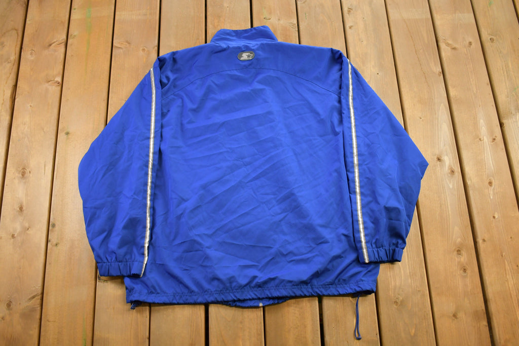 Vintage 1990s Starter Embroidered Windbreaker Jacket