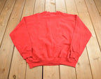Vintage 1990s And To All a Good Night Christmas Tultex Crewneck Sweatshirt Made In USA