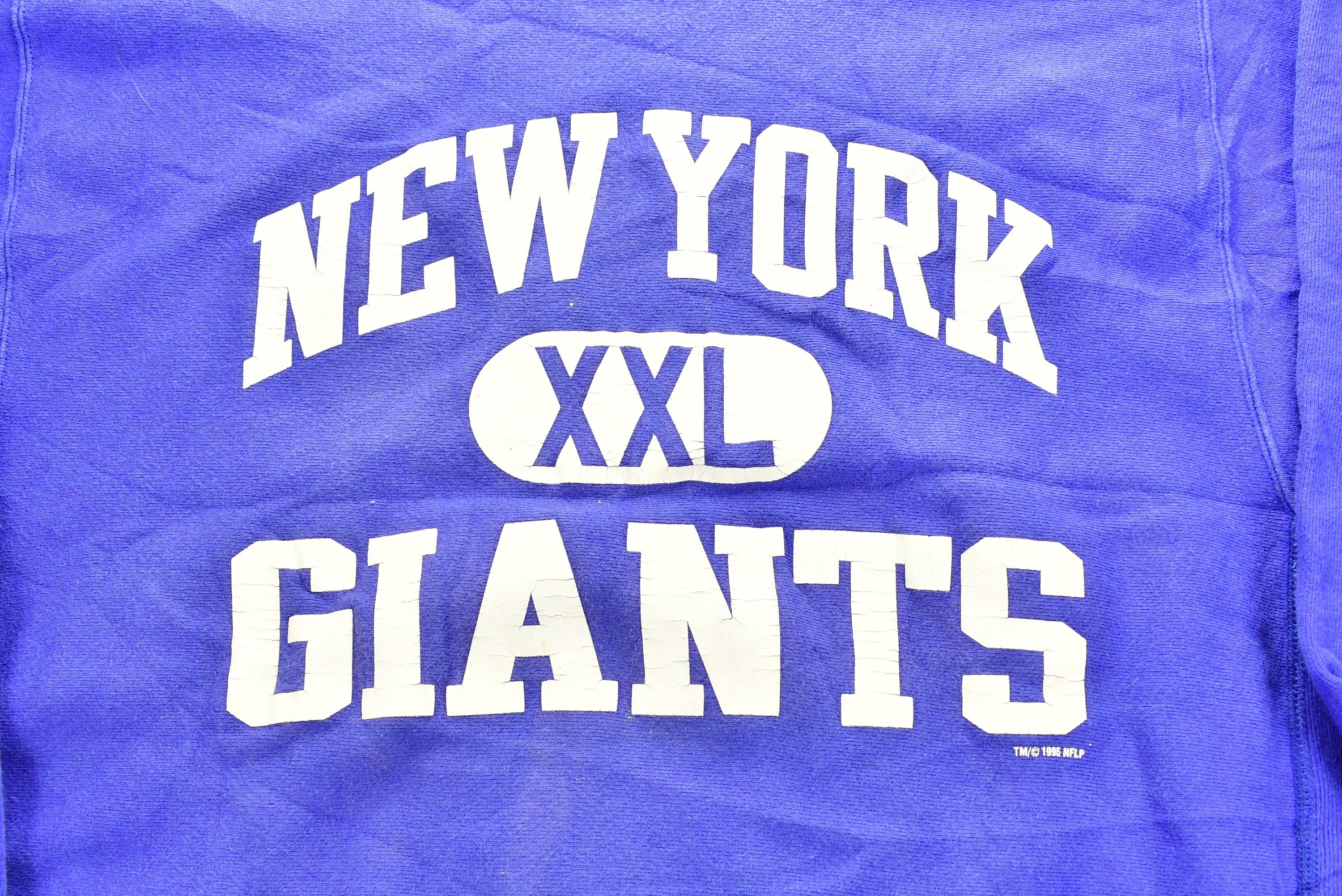 Vintage 1995 New York Giants NFL Champion Reverse Weave Crewneck