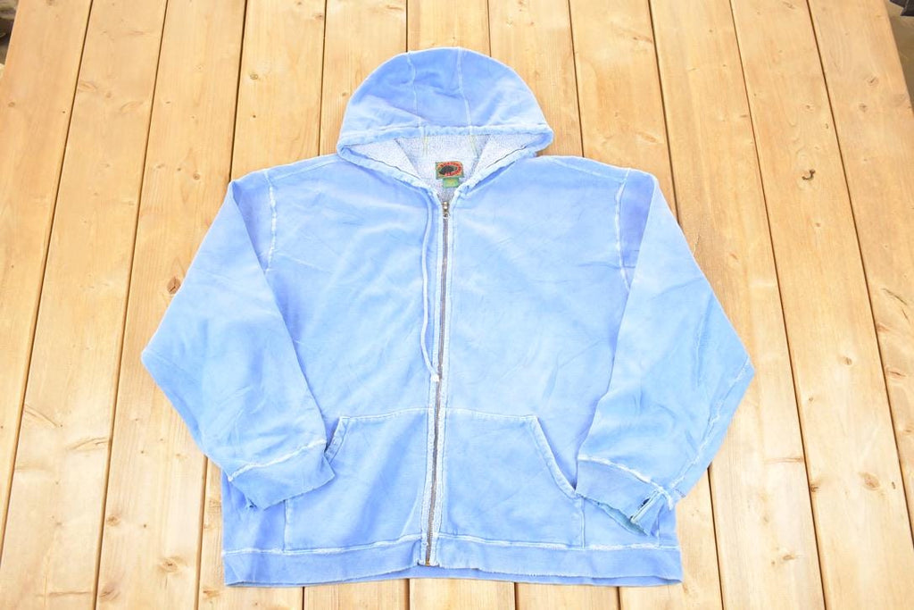 Vintage 1990s Boston Traders Full Zip Hoodie Sweatshirt Men's L