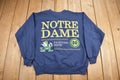Vintage 1990s University Of Notre Dame Fighting Irish Collegiate Crewneck