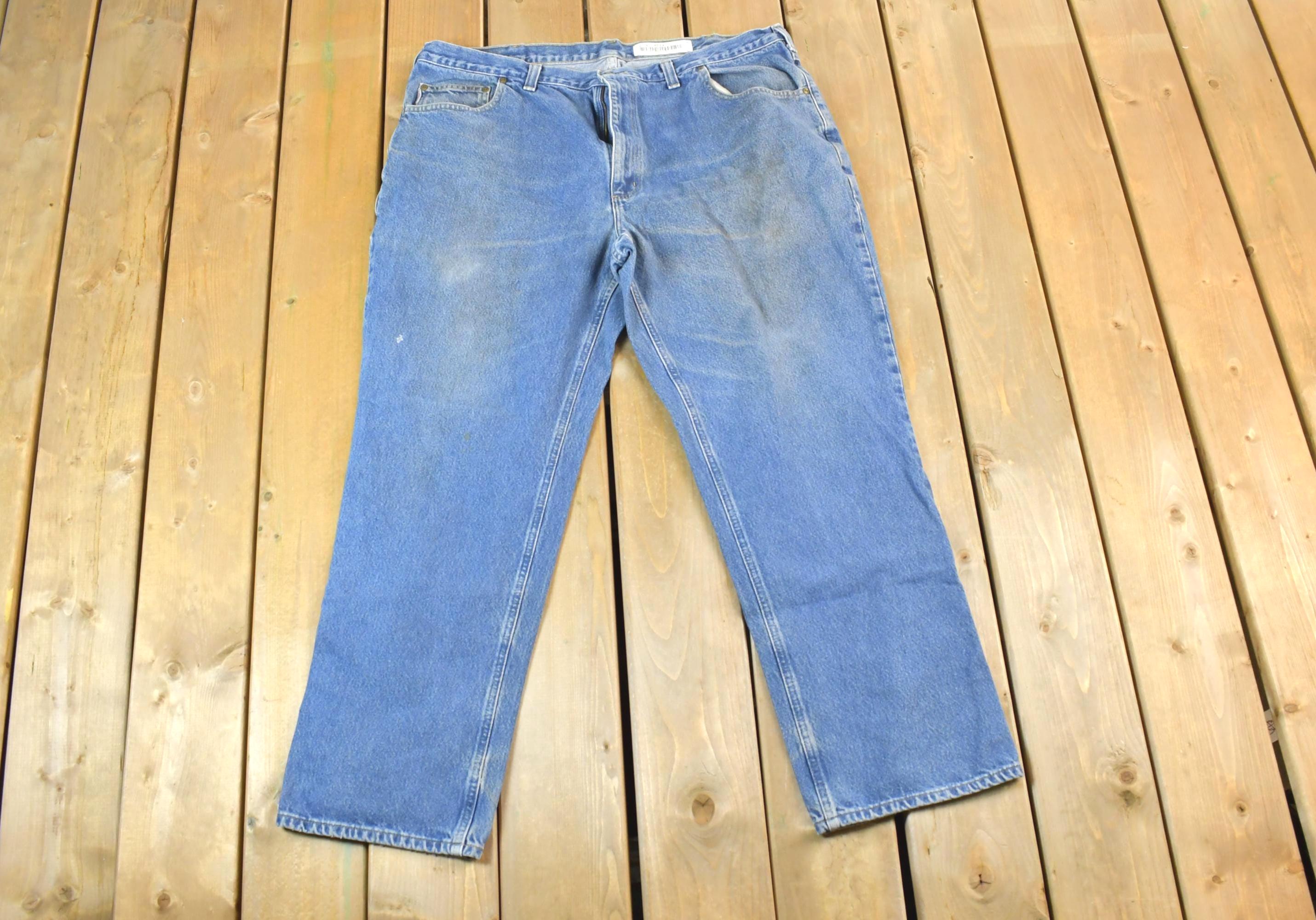 Vintage 1990s Carhartt Work Jeans Size 42x32