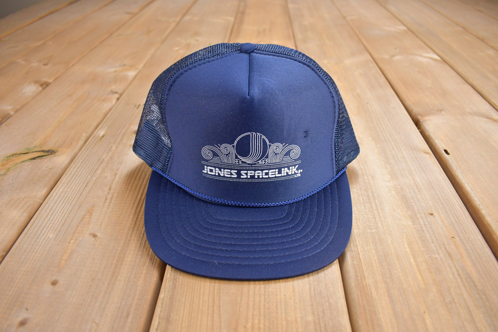Vintage 1990s Jones Spacelink Trucker Hat
