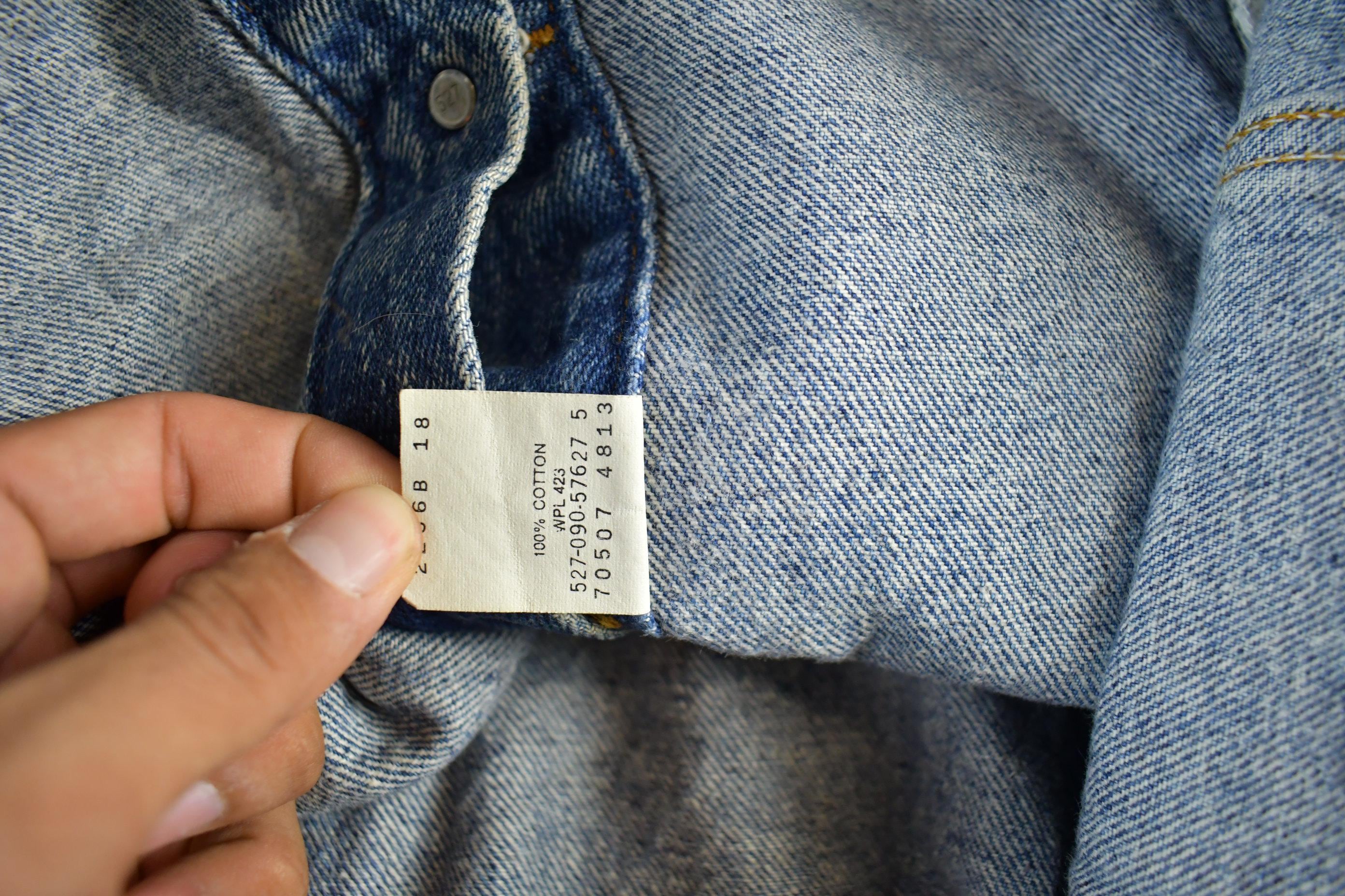 Vintage 1980s Levis Denim Trucker Jean Jacket Men's Medium